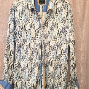 Men Shirt Eight X Printed